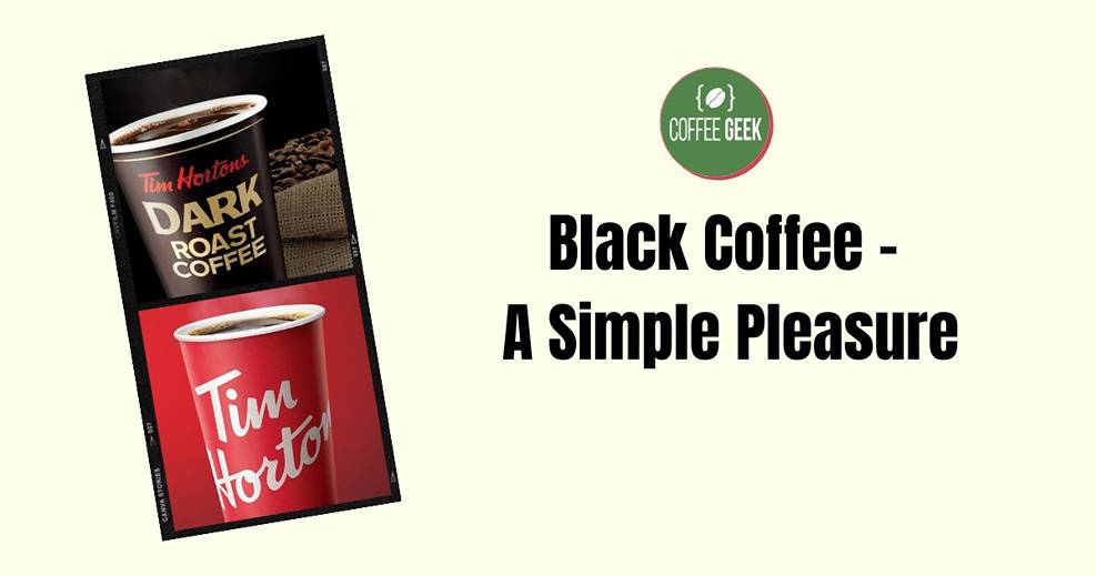 Black coffee - a simple pleasure. Black coffee - a simple pleasure.